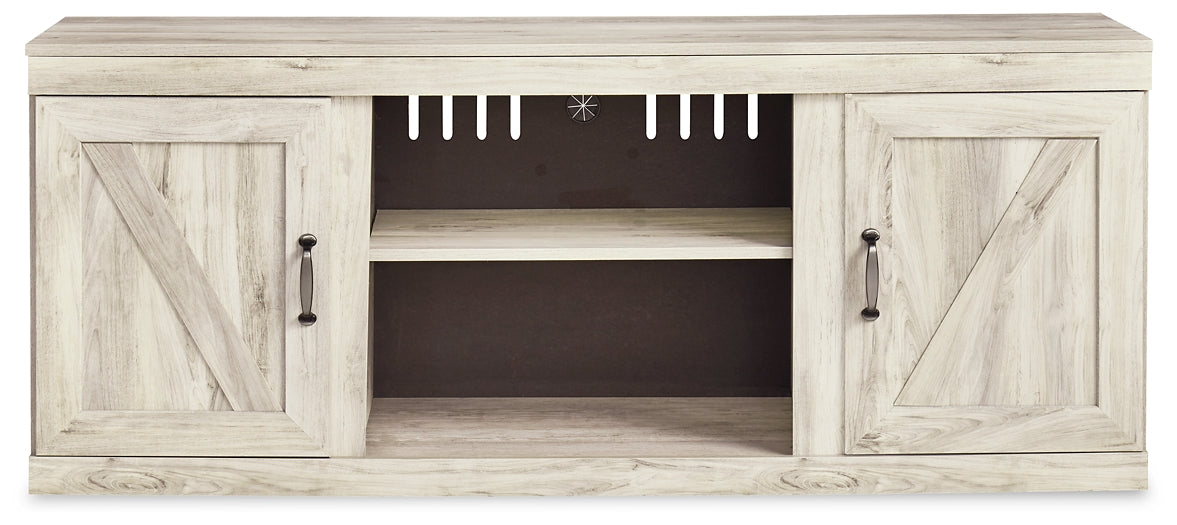 Bellaby LG TV Stand w/Fireplace Option Huntsville Furniture Outlet