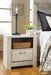 Bellaby Queen Panel Bed with 2 Nightstands Huntsville Furniture Outlet