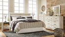Bellaby Queen Panel Bed with 2 Nightstands Huntsville Furniture Outlet