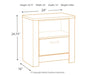 Bellaby Queen Platform Bed with 2 Storage Drawers with Mirrored Dresser and Nightstand Huntsville Furniture Outlet