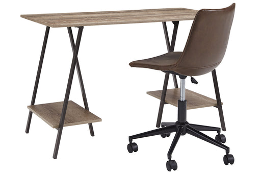 Bertmond Home Office Desk with Chair Huntsville Furniture Outlet