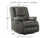 Bladewood Zero Wall Recliner Huntsville Furniture Outlet