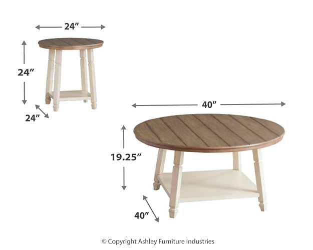 Bolanbrook Occasional Table Set (3/CN) Huntsville Furniture Outlet