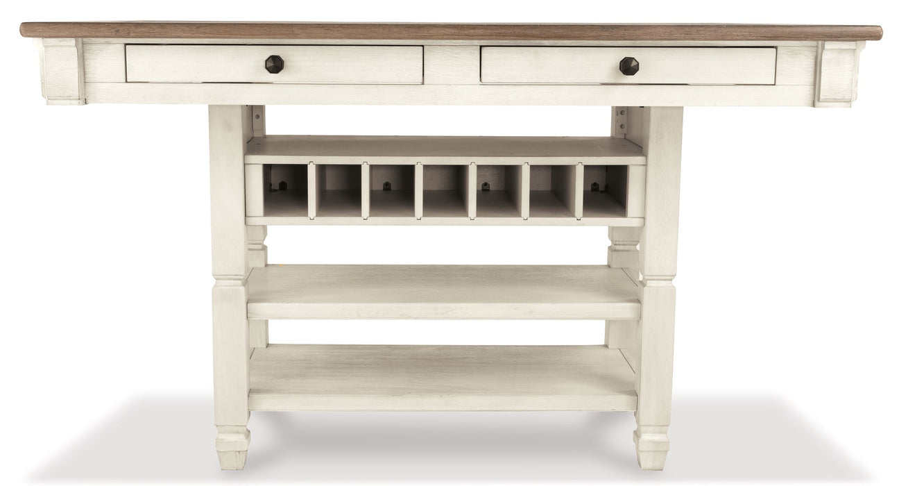 Bolanburg Counter Height Dining Table and 6 Barstools Huntsville Furniture Outlet