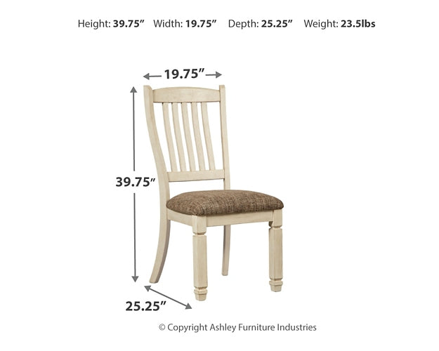 Bolanburg Dining Table and 4 Chairs Huntsville Furniture Outlet