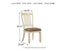 Bolanburg Dining Table and 4 Chairs Huntsville Furniture Outlet