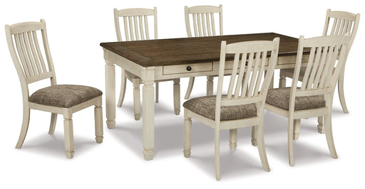 Bolanburg Dining Table and 6 Chairs Huntsville Furniture Outlet
