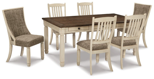 Bolanburg Dining Table and 6 Chairs Huntsville Furniture Outlet
