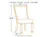 Bolanburg Dining Table and 6 Chairs Huntsville Furniture Outlet