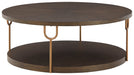 Brazburn Round Cocktail Table Huntsville Furniture Outlet