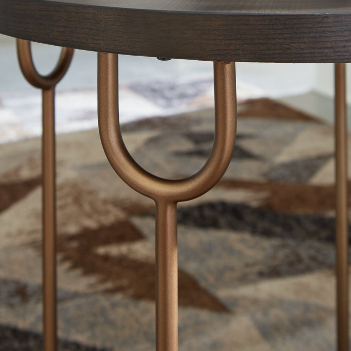Brazburn Round End Table Huntsville Furniture Outlet