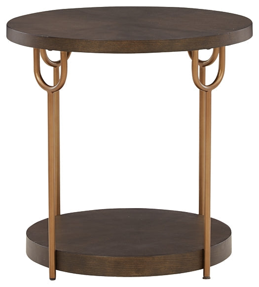 Brazburn Round End Table Huntsville Furniture Outlet