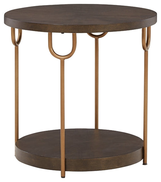 Brazburn Round End Table Huntsville Furniture Outlet