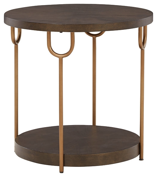 Brazburn Round End Table Huntsville Furniture Outlet