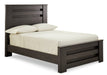Brinxton Full Panel Bed with Mirrored Dresser, Chest and 2 Nightstands Huntsville Furniture Outlet