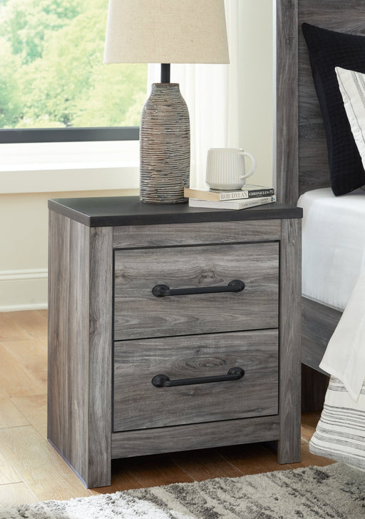 Bronyan Two Drawer Night Stand Huntsville Furniture Outlet