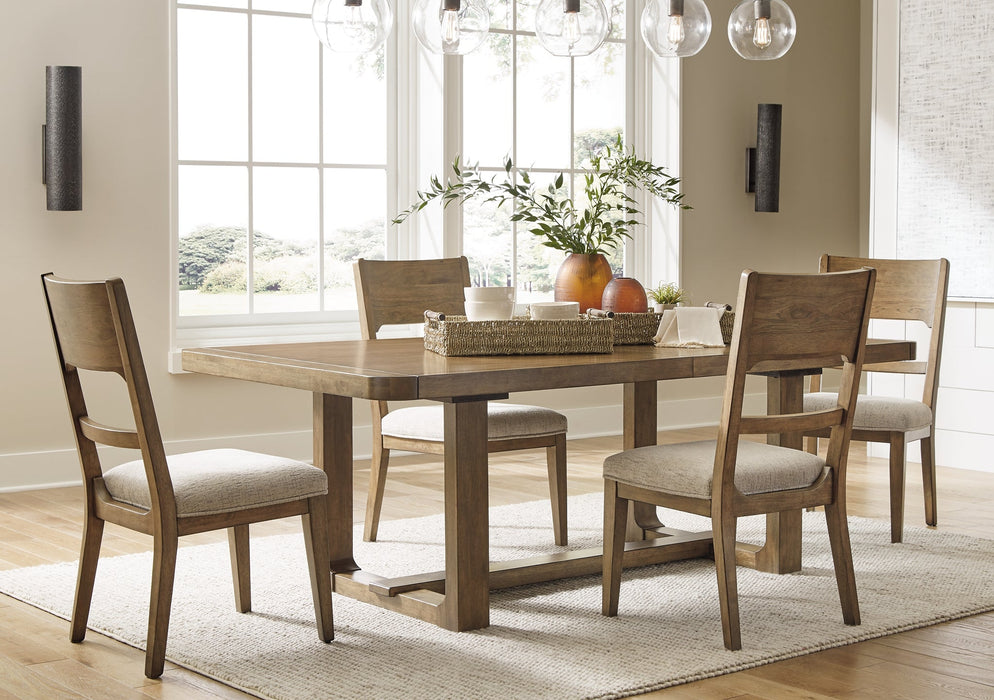 Cabalynn Dining Table and 4 Chairs Huntsville Furniture Outlet