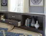 Caitbrook Queen Storage Bed with 8 Drawers with Dresser and Chest Huntsville Furniture Outlet