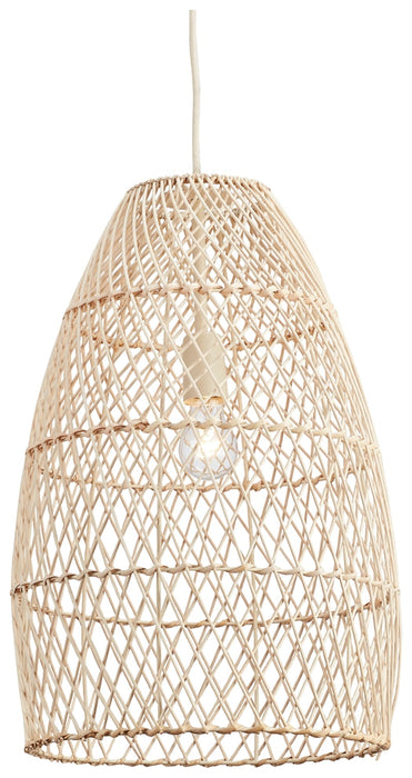 Calett Rattan Pendant Light (1/CN) Huntsville Furniture Outlet