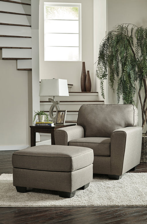 Calicho Chair and Ottoman Huntsville Furniture Outlet