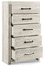Cambeck King/California King Upholstered Panel Headboard with Mirrored Dresser and Chest Huntsville Furniture Outlet