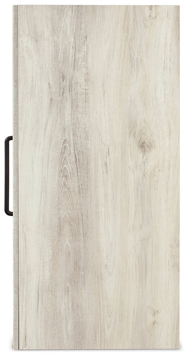 Cambeck King/California King Upholstered Panel Headboard with Mirrored Dresser and Chest Huntsville Furniture Outlet