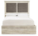 Cambeck King Upholstered Panel Bed with Mirrored Dresser, Chest and 2 Nightstands Huntsville Furniture Outlet