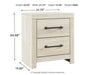 Cambeck Twin Panel Bed with Mirrored Dresser, Chest and Nightstand Huntsville Furniture Outlet