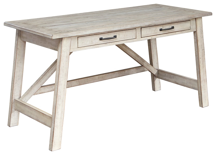 Carynhurst Home Office Desk and Storage Huntsville Furniture Outlet