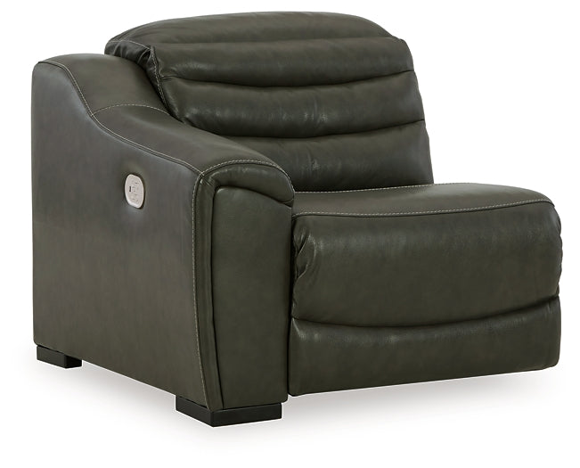 Center Line 3-Piece Sectional with Recliner Huntsville Furniture Outlet