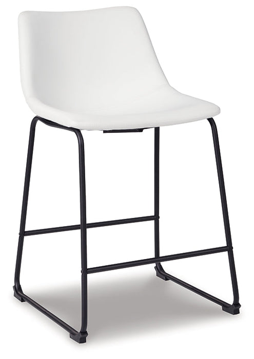 Centiar Counter Height Dining Table and 4 Barstools Huntsville Furniture Outlet