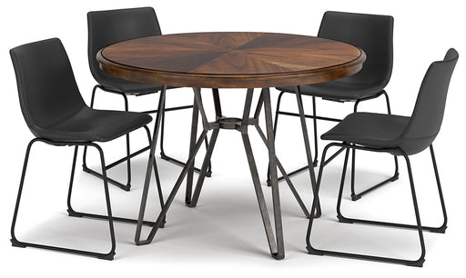 Centiar Dining Table and 4 Chairs Huntsville Furniture Outlet