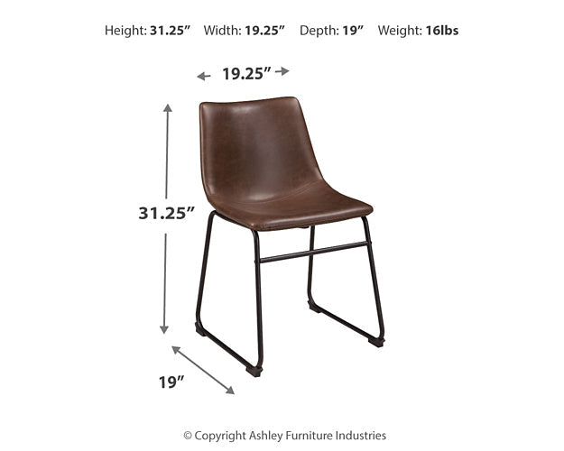 Centiar Dining Table and 4 Chairs Huntsville Furniture Outlet