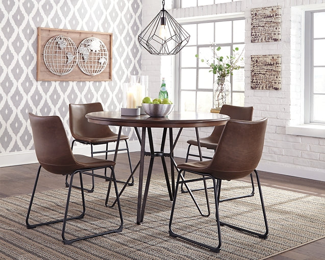 Centiar Dining Table and 4 Chairs Huntsville Furniture Outlet
