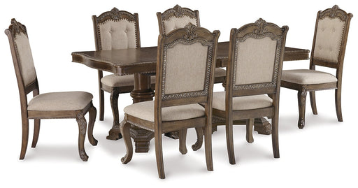 Charmond Dining Table and 6 Chairs Huntsville Furniture Outlet