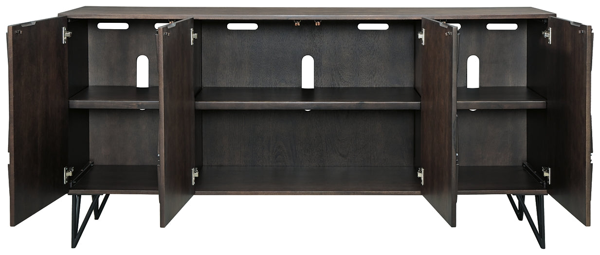 Chasinfield Extra Large TV Stand Huntsville Furniture Outlet
