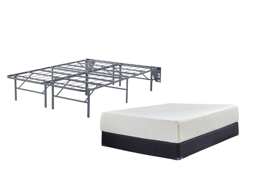 Chime 12 Inch Memory Foam Mattress with Foundation Huntsville Furniture Outlet