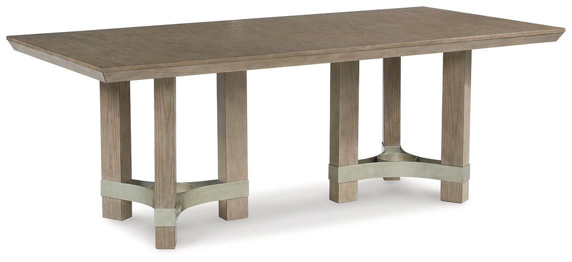 Chrestner Dining Table and 4 Chairs Huntsville Furniture Outlet