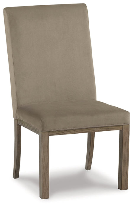 Chrestner Dining Table and 4 Chairs Huntsville Furniture Outlet