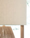 Clayman Paper Table Lamp (1/CN) Huntsville Furniture Outlet