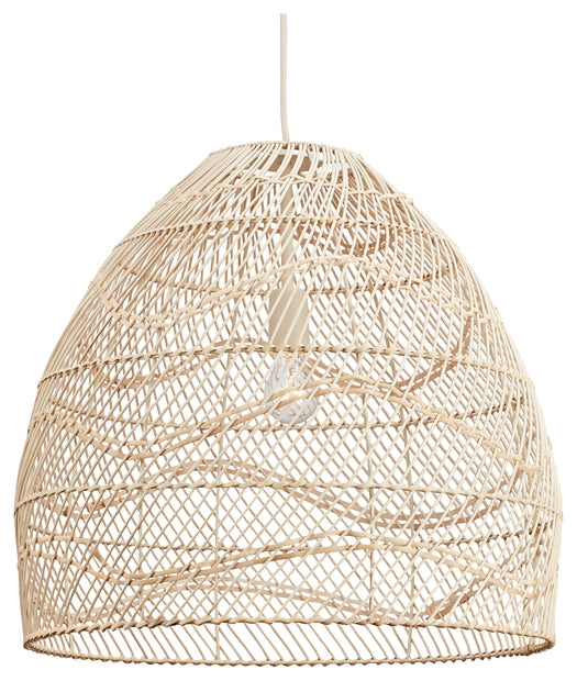 Coenbell Rattan Pendant Light (1/CN) Huntsville Furniture Outlet