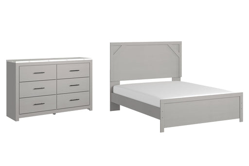 Cottonburg Queen Panel Bed with Dresser Huntsville Furniture Outlet