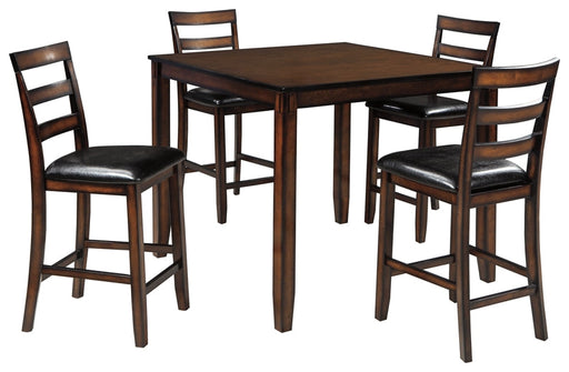 Coviar DRM Counter Table Set (5/CN) Huntsville Furniture Outlet
