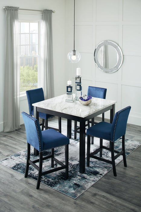 Cranderlyn Square Counter TBL Set (5/CN) Huntsville Furniture Outlet