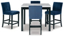 Cranderlyn Square Counter TBL Set (5/CN) Huntsville Furniture Outlet