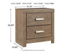 Culverbach Full Panel Bed with 2 Nightstands Huntsville Furniture Outlet