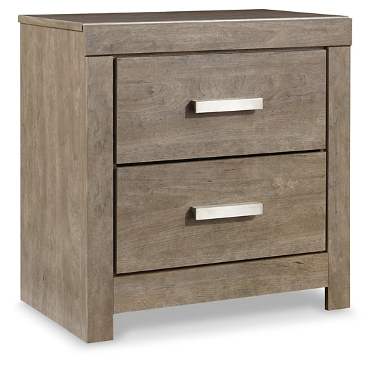 Culverbach Full Panel Bed with 2 Nightstands Huntsville Furniture Outlet