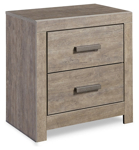 Culverbach Two Drawer Night Stand Huntsville Furniture Outlet