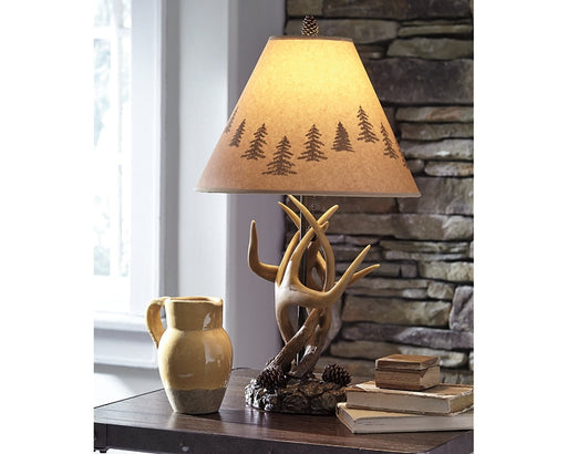Derek Poly Table Lamp (2/CN) Huntsville Furniture Outlet