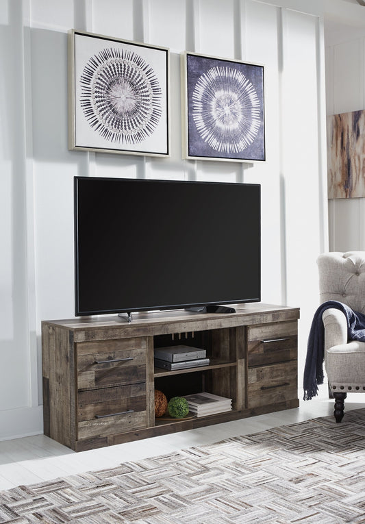 Derekson LG TV Stand w/Fireplace Option Huntsville Furniture Outlet